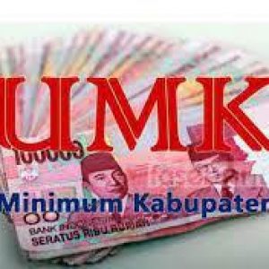 Upah Minimum Kabupaten Tahun 2021