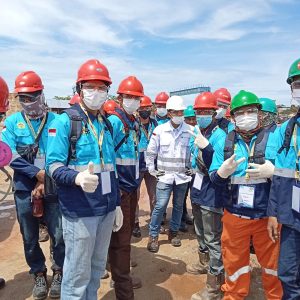 Ujian Praktek Serta Penutupan Pelatihan BLASTING PAINTING Tahun 2022